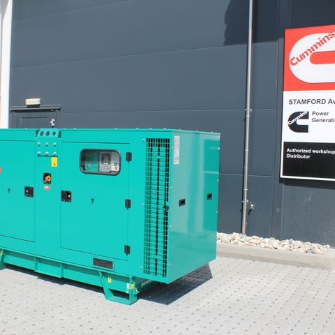 Cummins 6BT C110 110Kva 88Kw Diesel generator / aggregat / nødstrøm