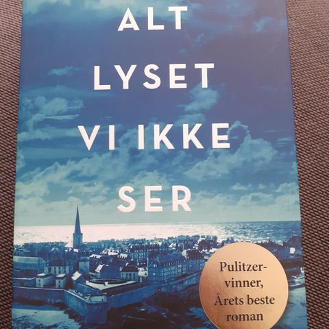 Alt lyset vi ikke ser - Anthony Doerr.