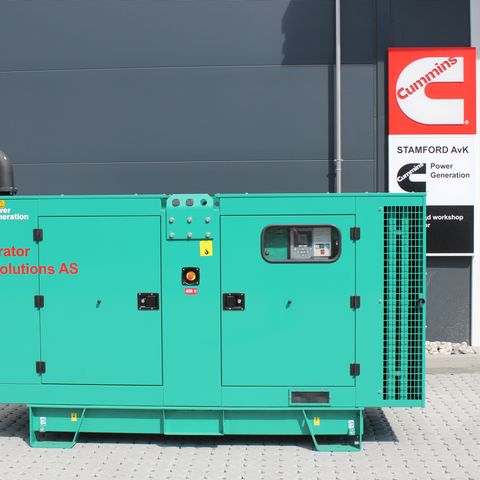 Cummins 110Kva Generatorsett / strømaggregat / nødstrøm/ Dieselgenerator