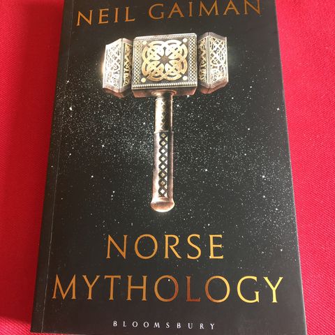 Selger Norse Mythology av Neil Gaiman!