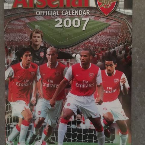 Arsenal 2007 kalender