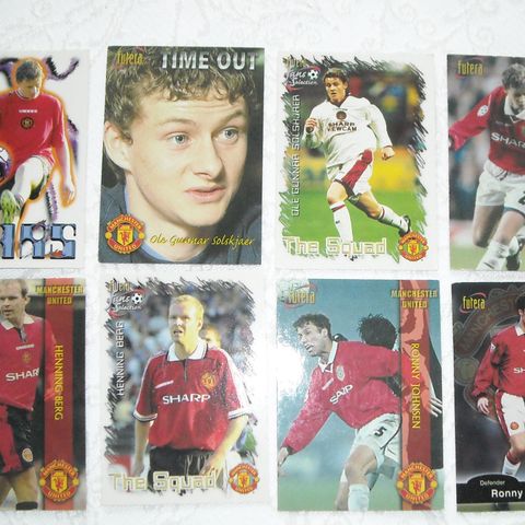 Gamle Fotballkort Manchester United:)