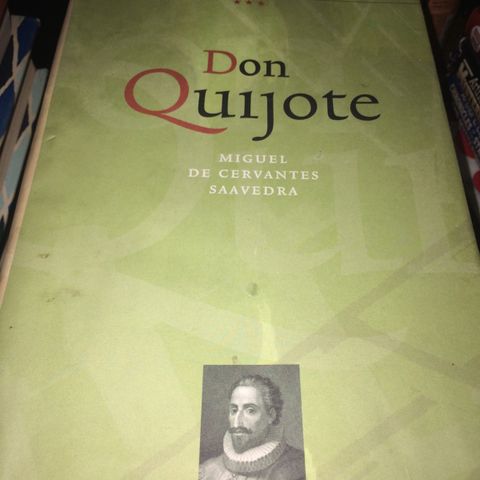 Don Quijote av Miguel De Cervantes Saavedra til salgs.