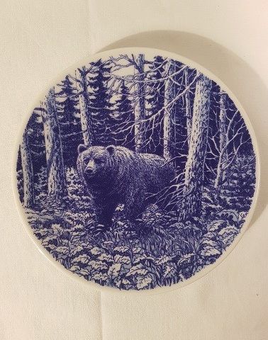 Porsgrund fauna platte - bjørn