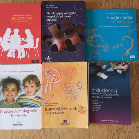 Bøker til barnehagelærer-studie
