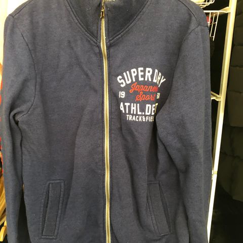 Superdry collejakke til herre str L