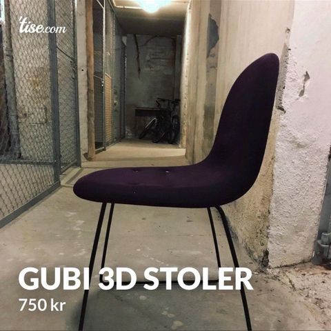 Gubi 3D stoler