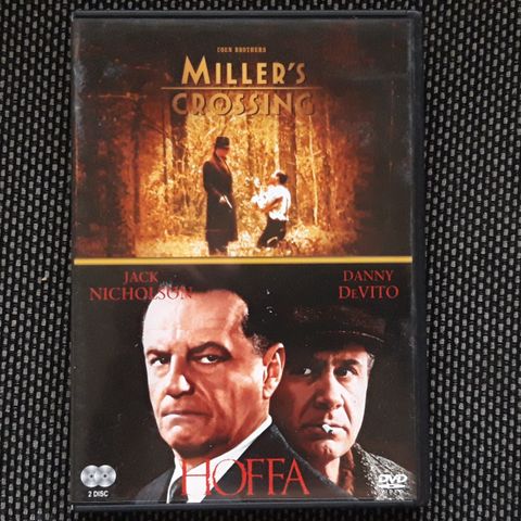 Millers Crossing - Hoffa- To filmer i en DVD