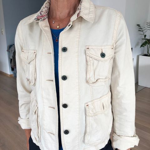 Ralph Lauren / Polo hvit jakke