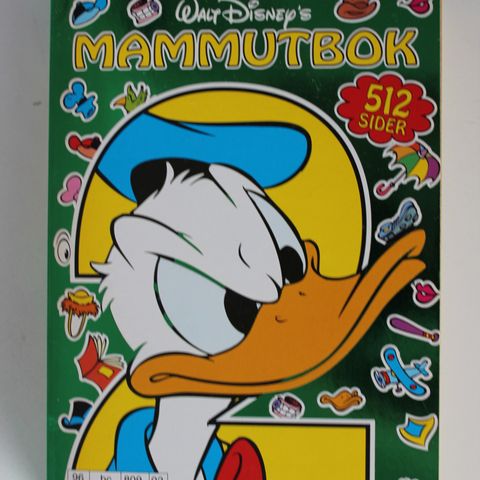 DONALD DUCK MAMMUTBØKER 512 SIDER