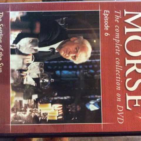 Inspector Morse 33 Episoder-33 individulle DVDer
