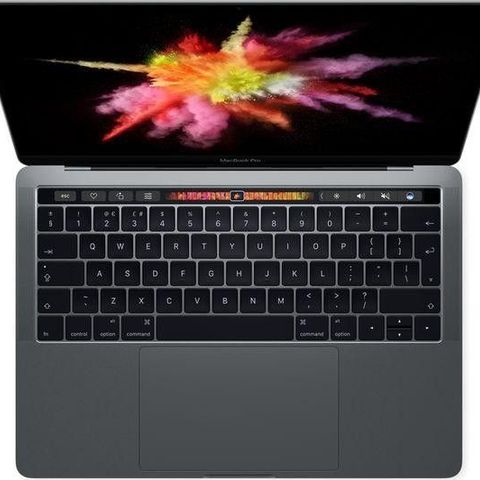 MacBook Pro 2017 13,3" med Touch bar og 256 GB (stellargrå)