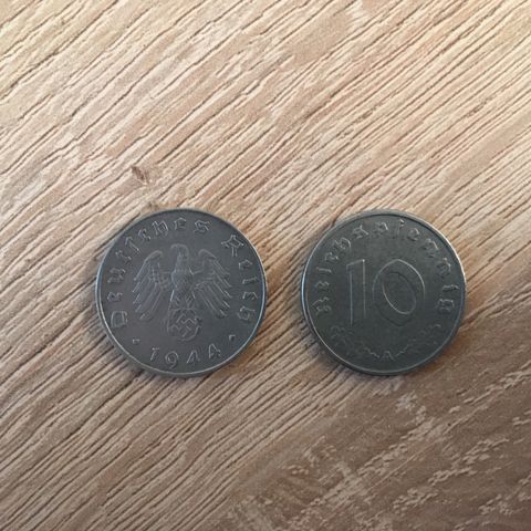 WW2 - 10 Reichspfennig 1944