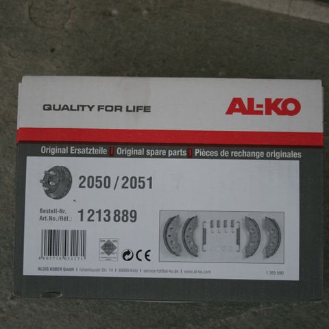 AL-KO bremsebånd for tilhenger 200 x 50