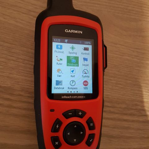 LEIE : Nødpeilesender til leie: Garmin inReach Explorer+   280,- / dag