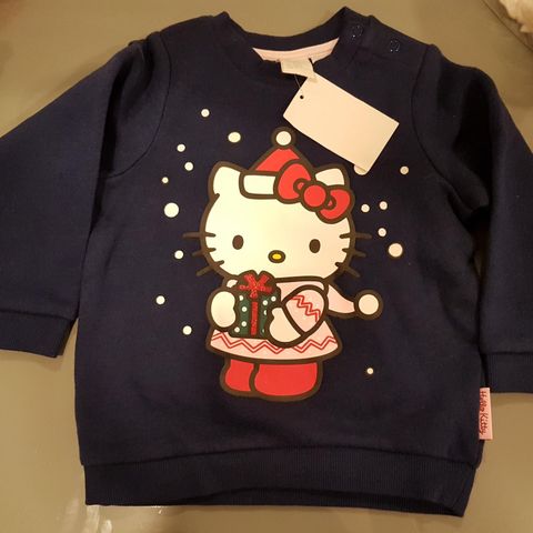 Hello Kitty genser i str. 80. NY