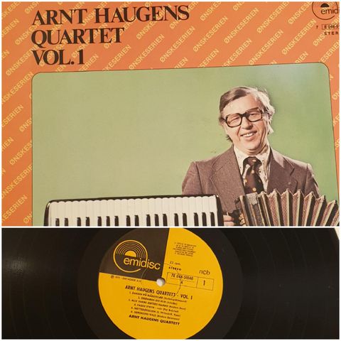 VINTAGE LP/VINYL  - ARNT HAUGENS QUARTET VOL.1