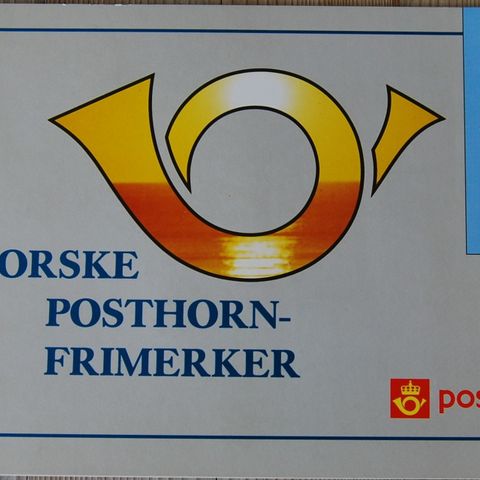 Norske Posthornfrimerker,  gavesett, sendes portofritt