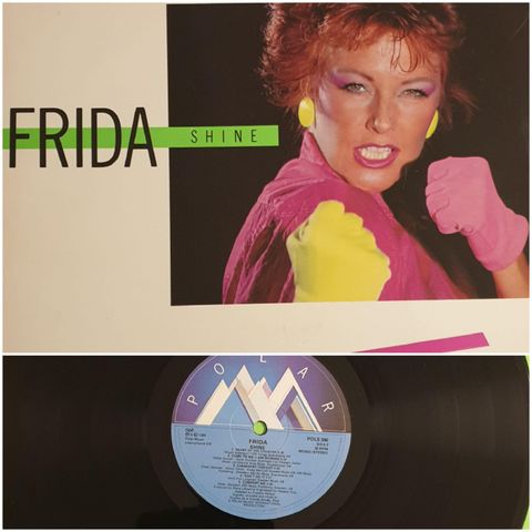 VINTAGE LP/VINYL  - FRIDA/SHINE