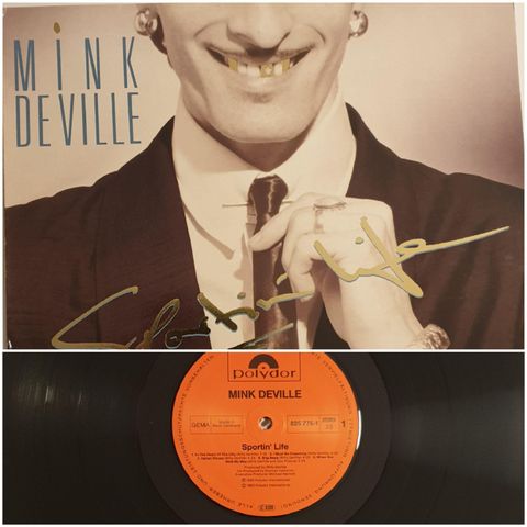 VINTAGE LP/VINYL  - MINK DE VILLE