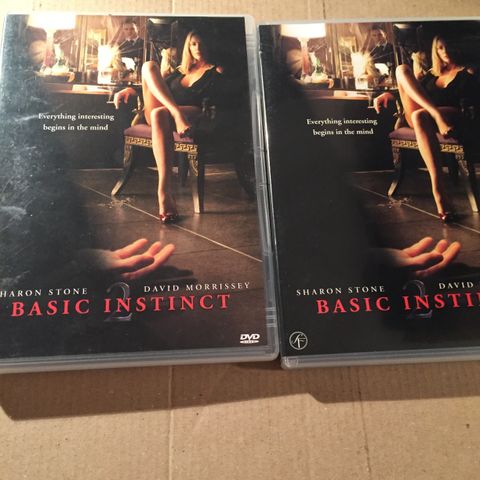 DVD Basic Instinct.  1–2.    Norske tekster