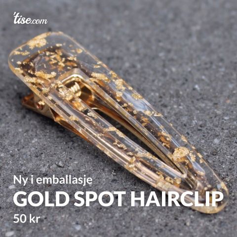 Gold Spot Hairclip