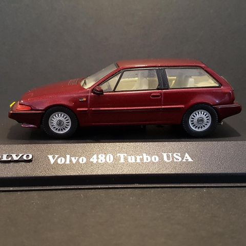 Volvo 480 Turbo USA.   Atlas Collections