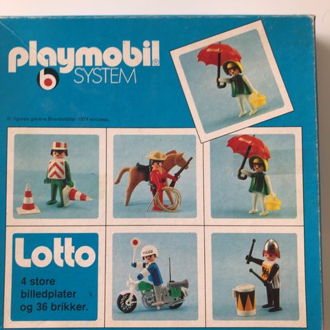 VÅRSALG! Brettspill Smurfene og playmobil 1974