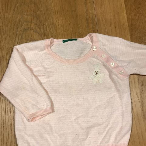 Babyklær fra Petit Bateau, Natalys, Desigual osv. 0-1 år