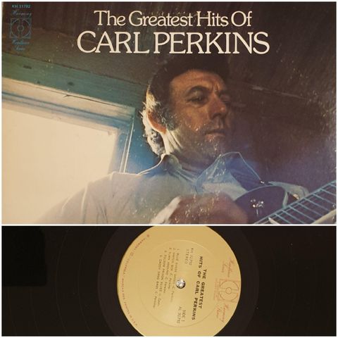 VINTAGE LP/VINYL  - CARL PERKINS/ THE GREATEST HITS 