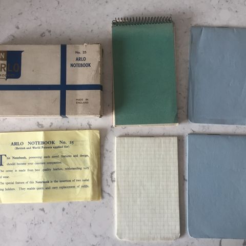 Vintage 1950s-60s ARLO Notebook No.25