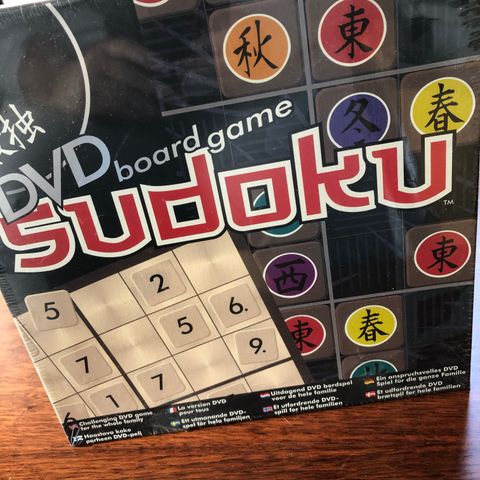 SUDOKU DVD spill