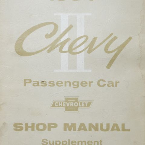 1964 Chevrolet Nova Shop Manual