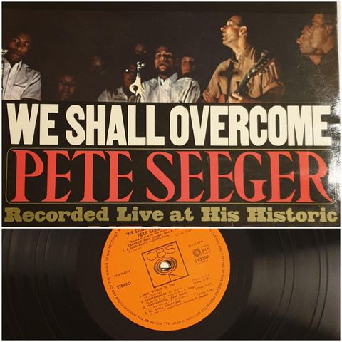 VINTAGE LP/VINYL  - WE SHALL OVERCOME/ PETTER SEEGER 