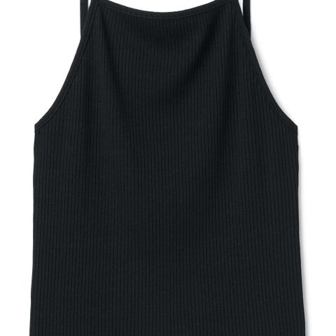 Weekday sort bella topp singlet Y2k