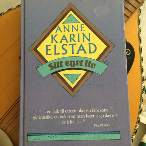 Bok. Forf. Anne Karin Elstad.