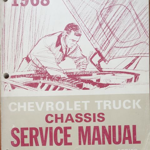 1968 Chevrolet Truck shop Manual serie 10-80