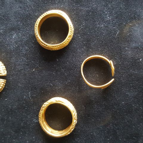 Gullbelagte Ringer (Pre-colombiansk)