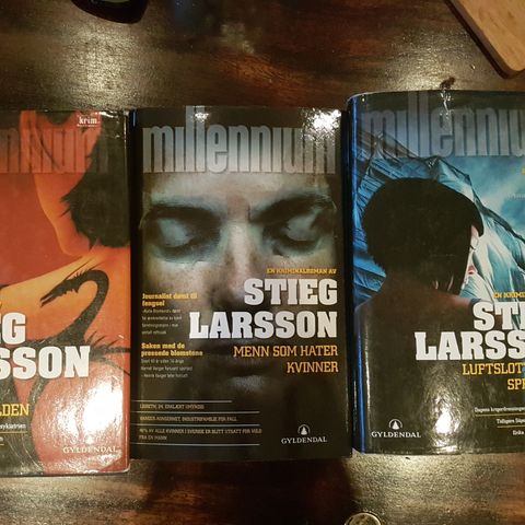 Stieg Larsson - millennium bøker