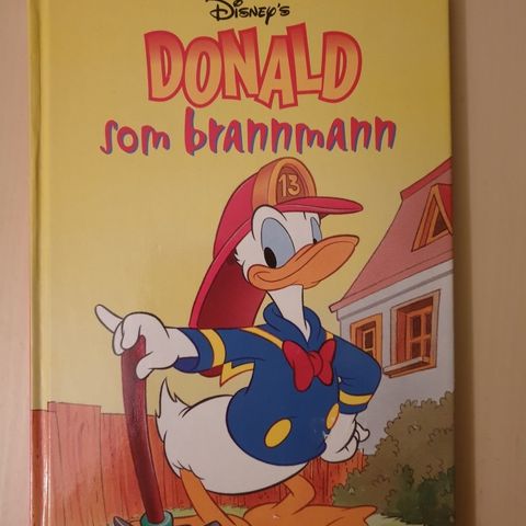 DONALD som brannmann bok