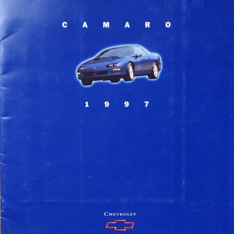 Chevrolet Camaro 1997 brosjyre