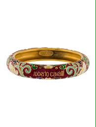 Roberto Cavalli boho enamel armbånd bangle