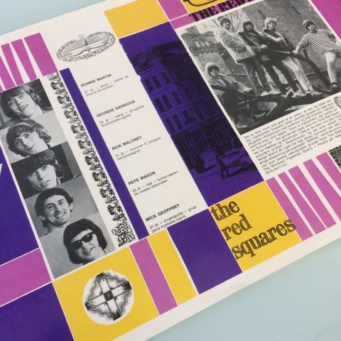 Danske pop poster- bokbind  originale fra  1967