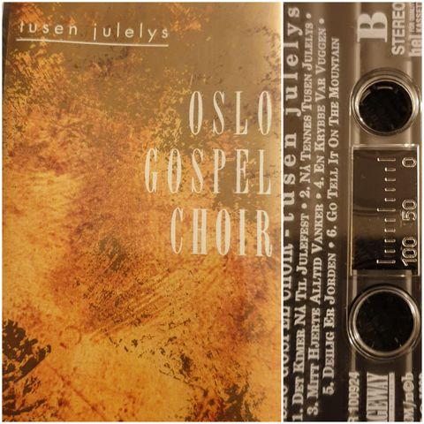 VINTAGE KASSET  - OSLO GOSPEL CHOIR/ TUSEN JULELYS 