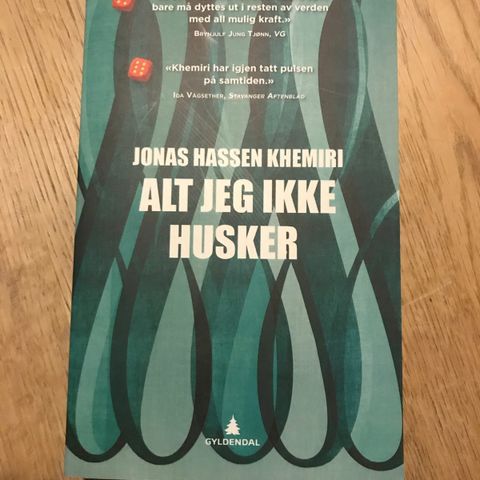 Jonas Hassen Khemiri - Alt jeg ikke husker