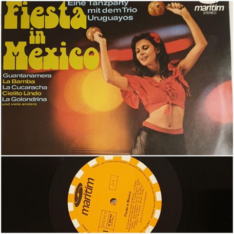 VINTAGE LP/VINYL  - FIESTA IN MEXICO 