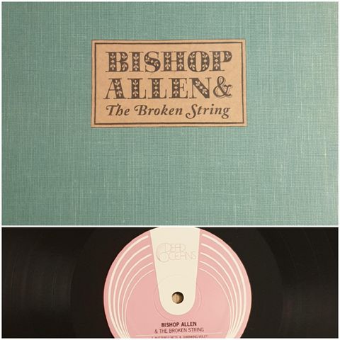 VINTAGE LP/VINYL  - BISHOP ALLEN & THE BROKEN STRING 