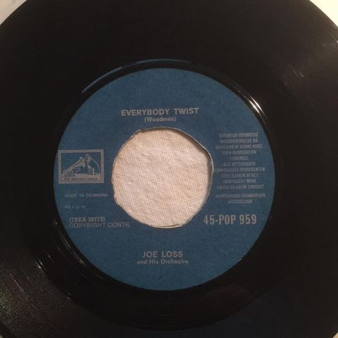 Joe Loss and his Orchestra - Twistin' The Mood (Vinyl, 7", 45 RPM, Single)