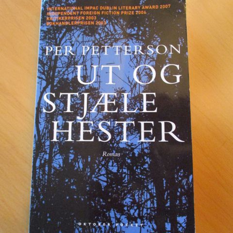 "Ut og stjæle hester" av Per Petterson