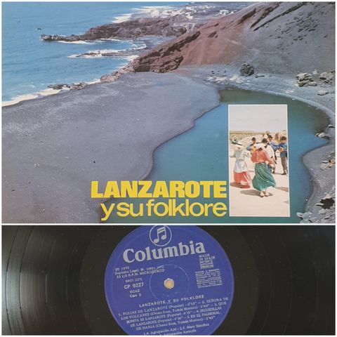 VINTAGE LP/VINYL  - LANZAROTE YSU FOLKLORE 